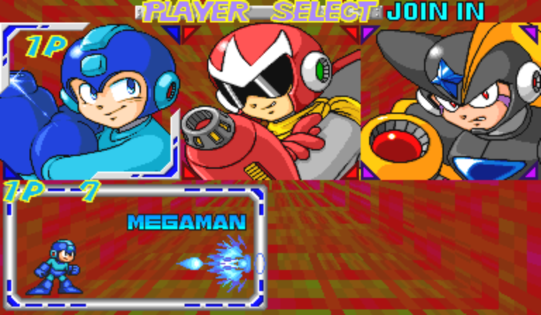 Mega Man - The Power Battle (CPS2, USA 951006, SAMPLE Version) Screenthot 2